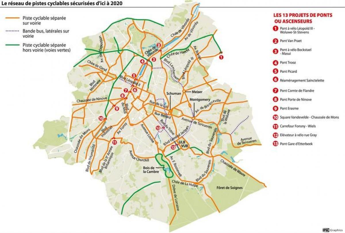 Bruxelles plan vélo