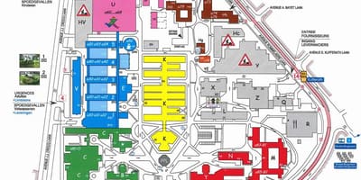 Bruxelles hôpital carte